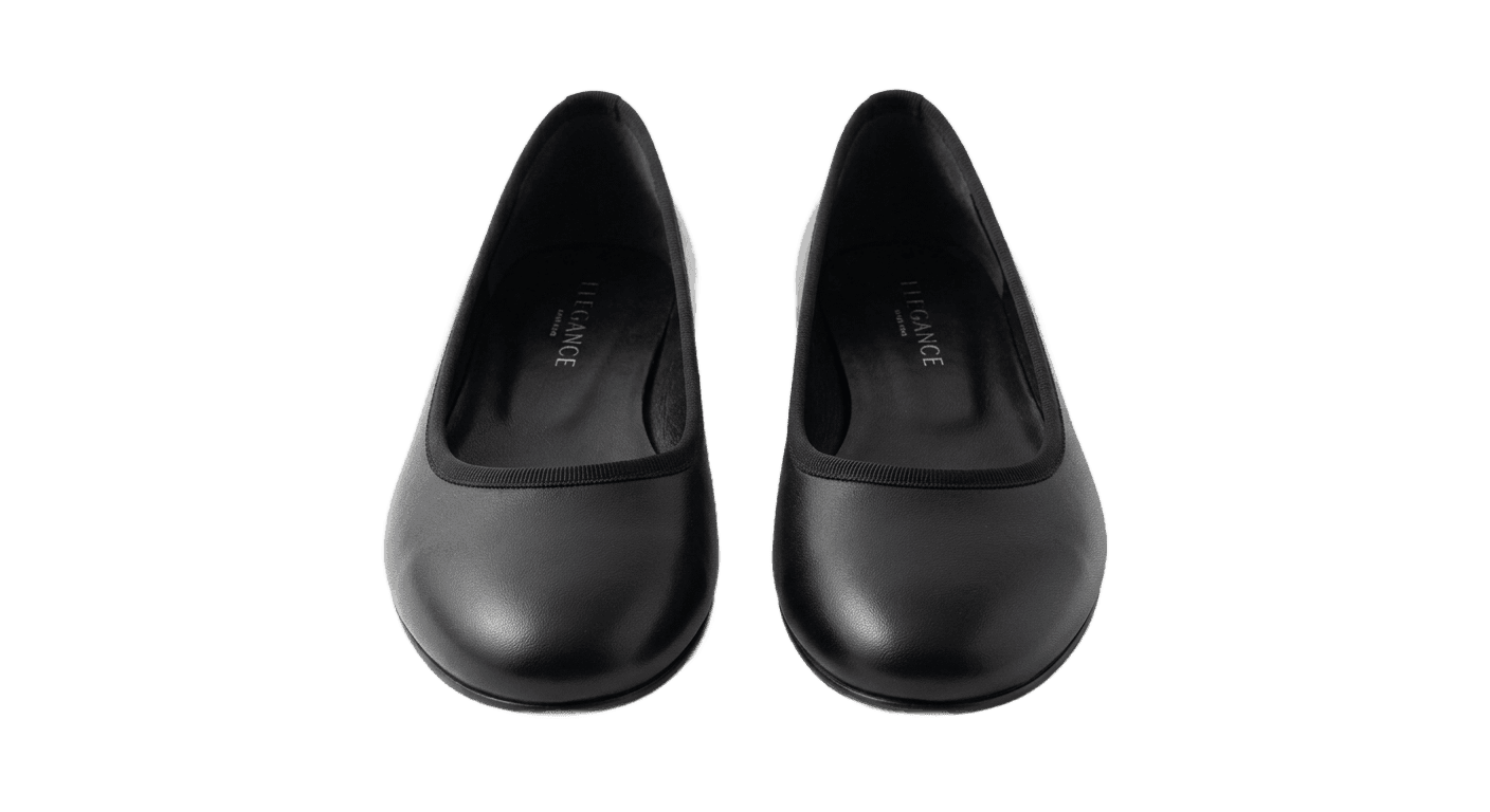 Black Ballet Flats