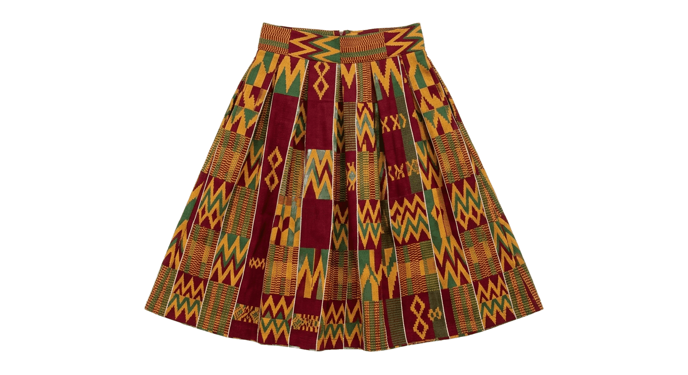 Kente A-Line Skirt