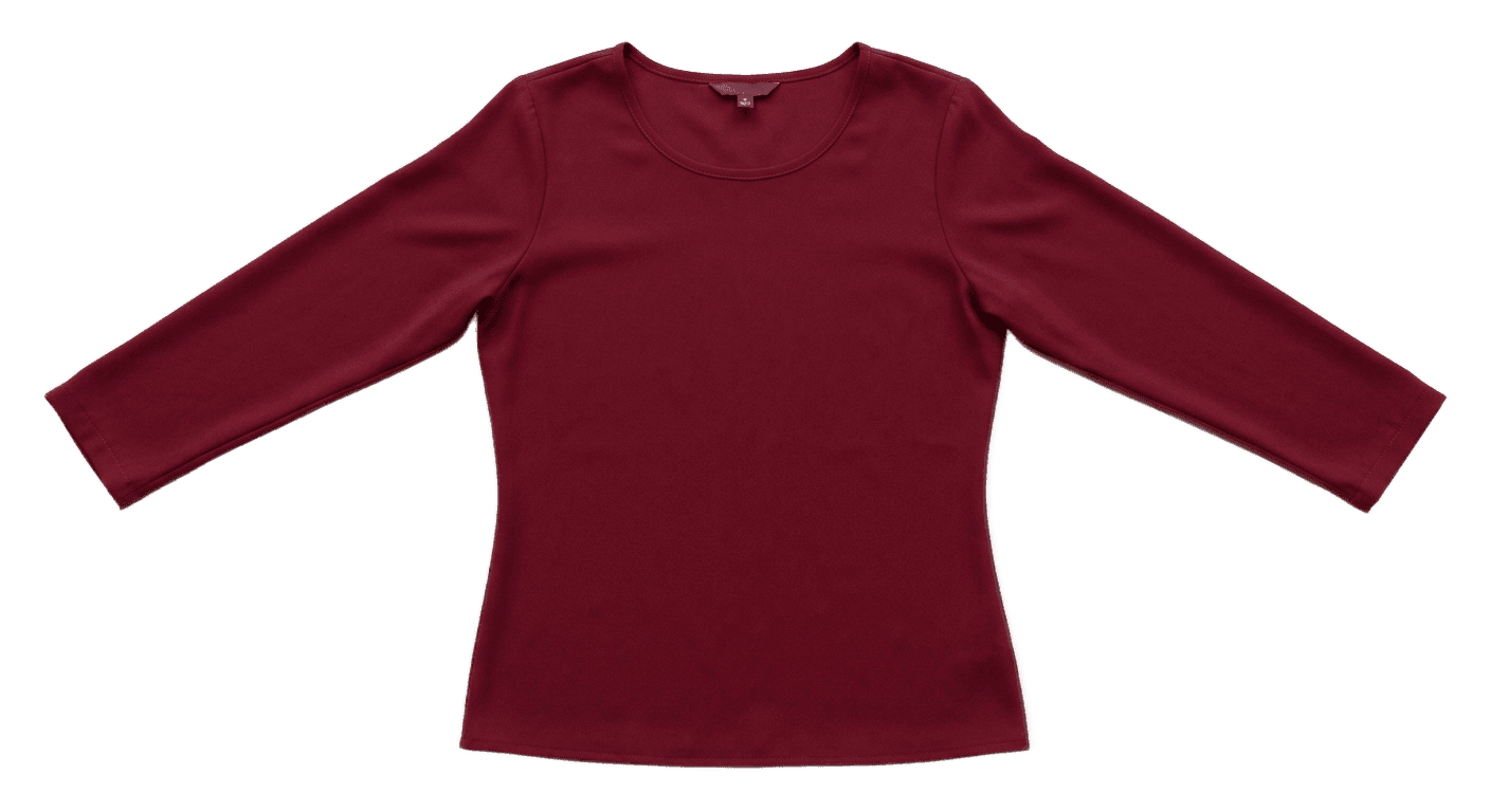 Burgundy Blouse