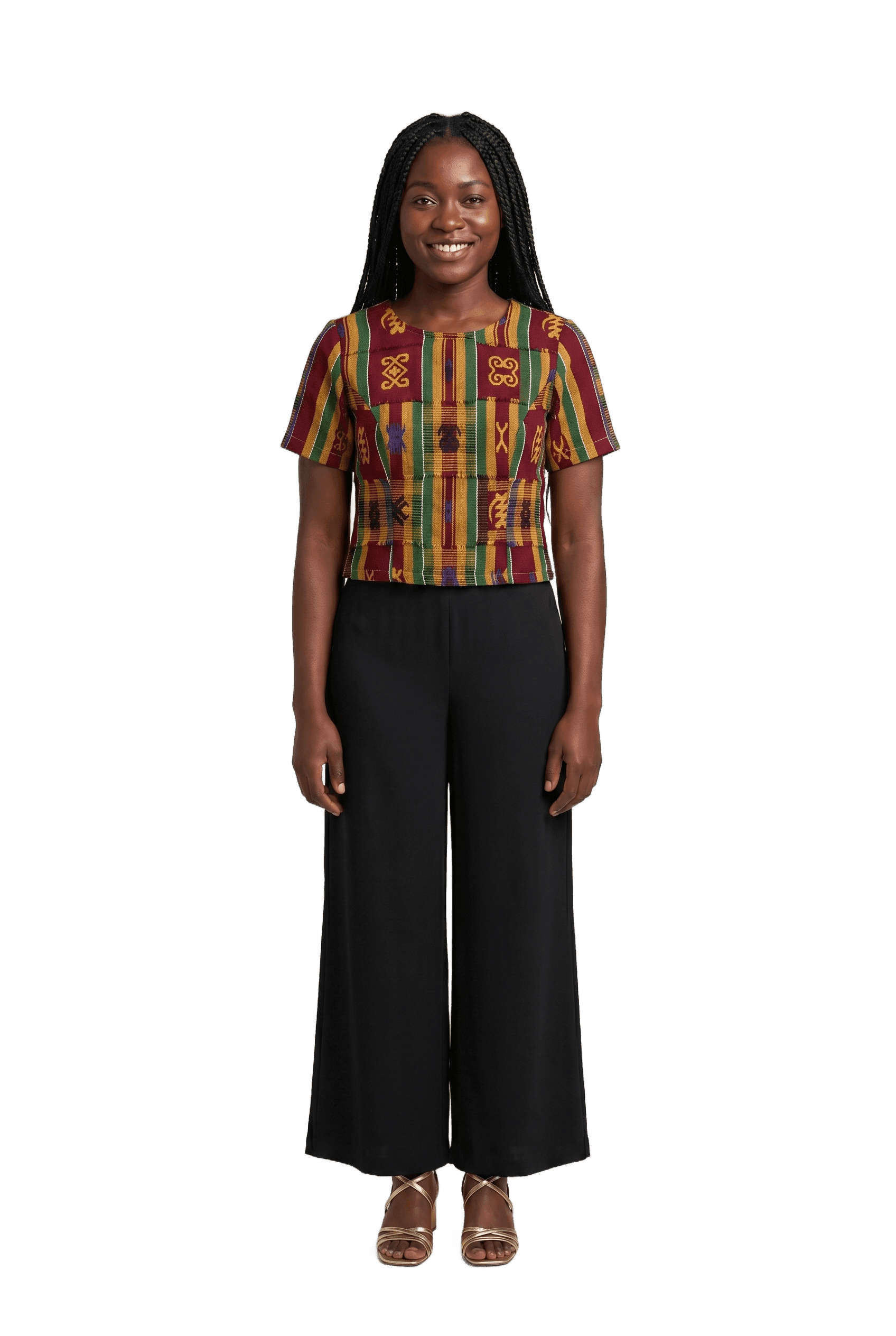 Bold Afrocentric sample outfit
