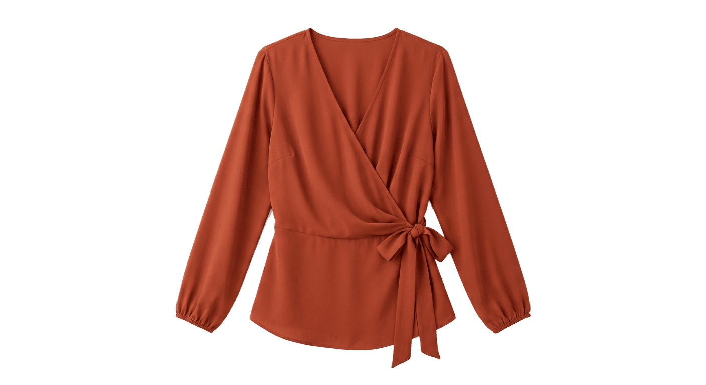 Rust Wrap Top