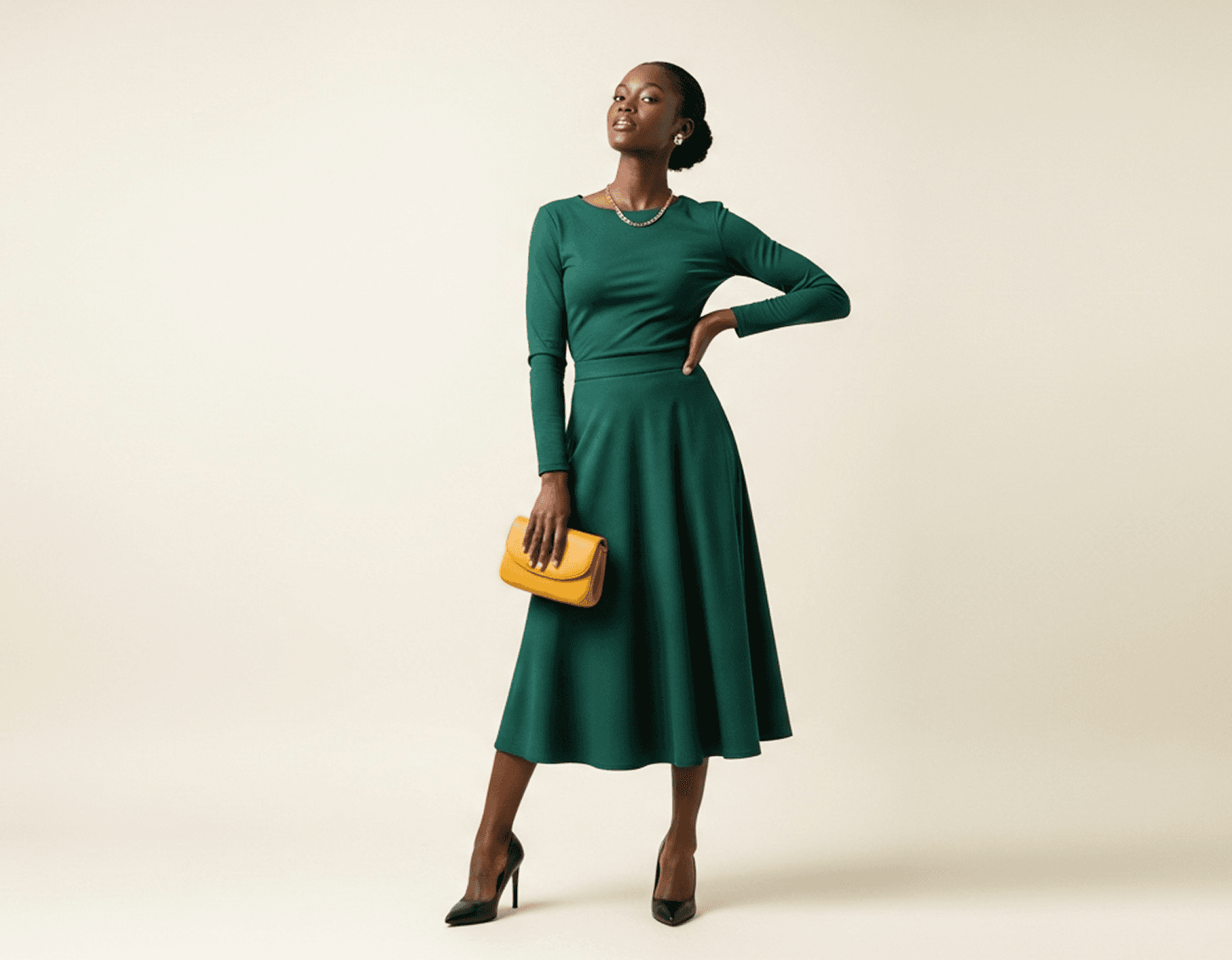 Stylish fashion look